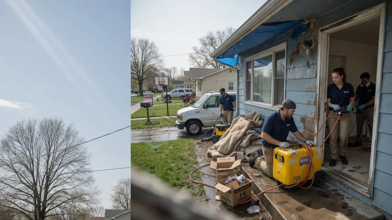 Basement Flood Cleanup in Franklin, NY near me